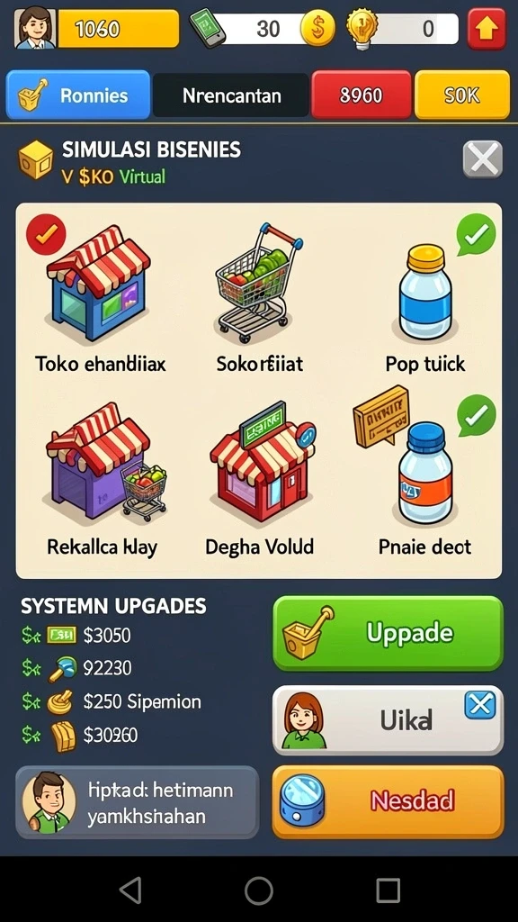 Cuplikan layar menu unduhan pelamis77 untuk perangkat Android